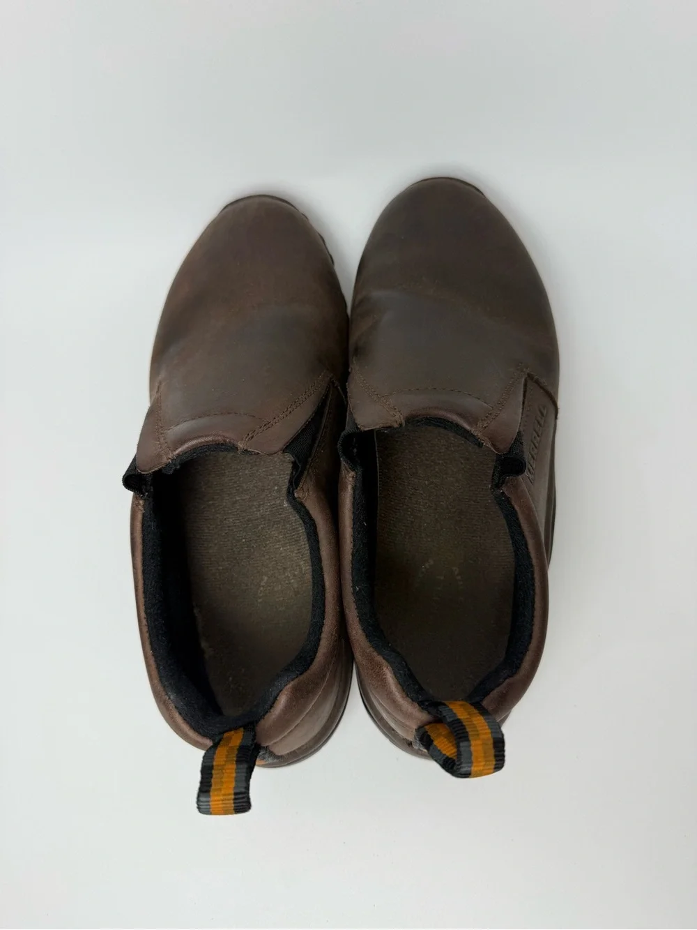 Merrill Jungle Moc Nubuck Clogs Slip On Brown Womens 8.5 Comfort - Picture 5 of 11